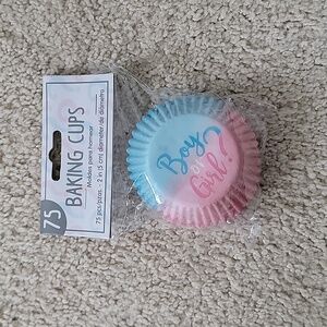 Boy or Girl? Baking Cups